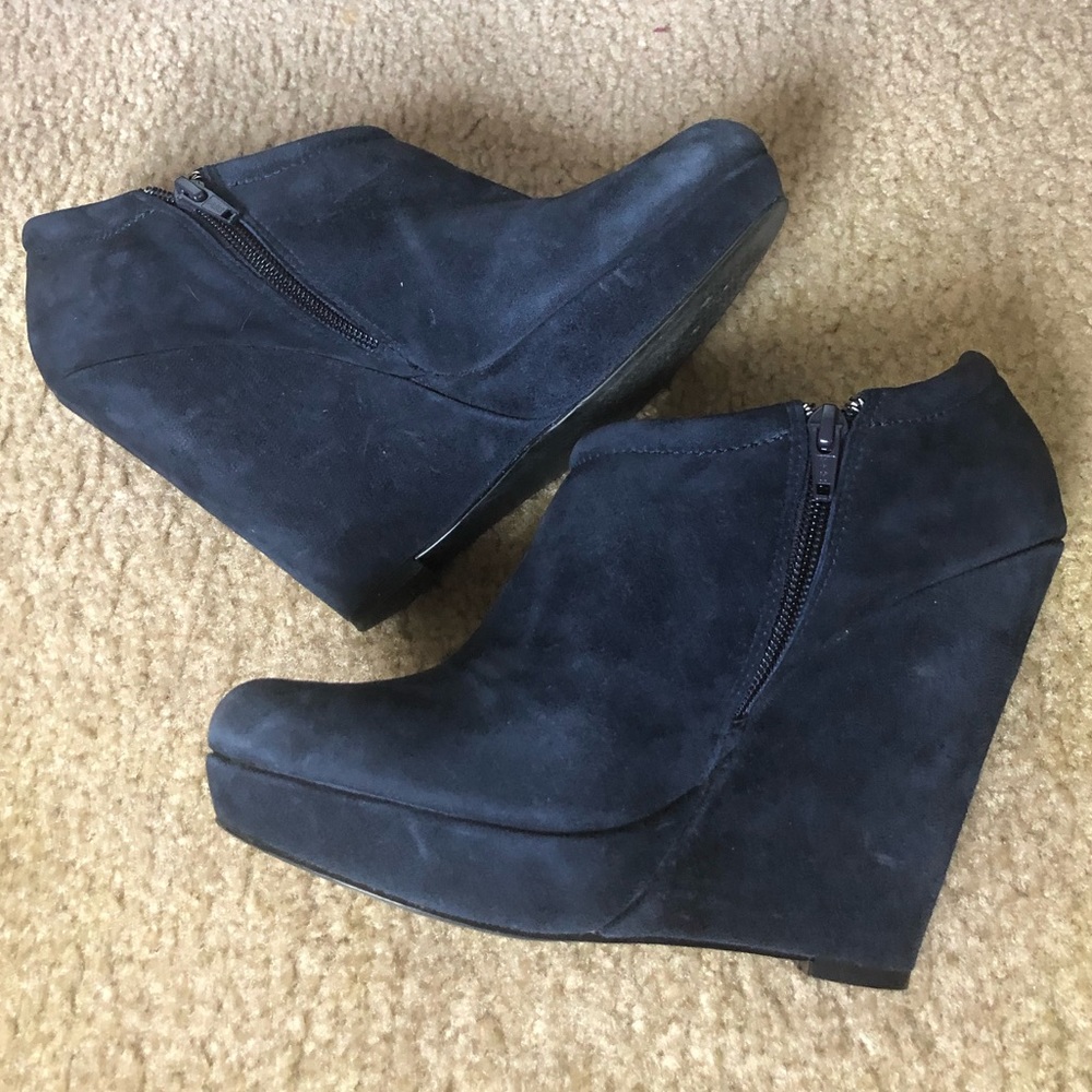 👢Ankle booties Navy